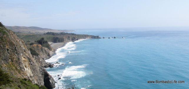 Pacific Coast along Highway 1 in California