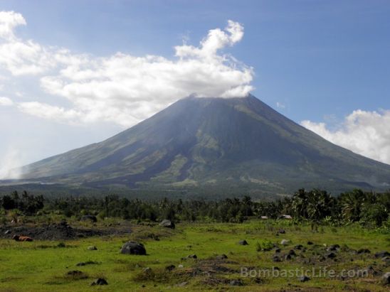 Mayon Volcano in Albay, Philippines.