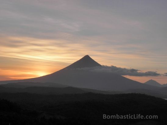 Mayon Volcano in Albay, Philippines.