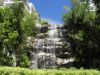 Waterfalls at Discovery Shores in Borcacay, Philippines.