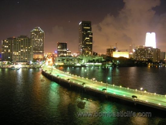 Miami at night