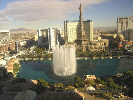 Water Fountain at the Bellagio Hotel - Las Vegas, NV