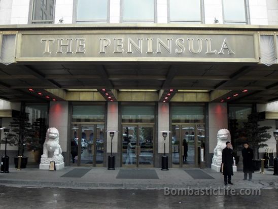 Peninsula Hotel in Shanghai, China