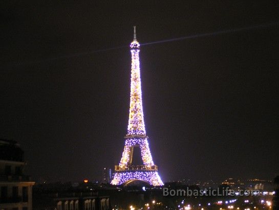 Eiffel Tower at Night - Paris, France