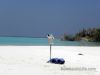 Deserted Beach in Maldives