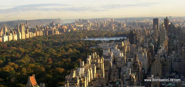 Central Park and New York City, NY