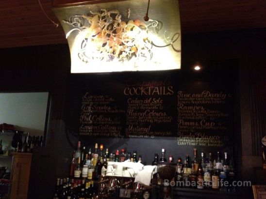 Bar at Campagnolo Italian Restaurant - Toronto