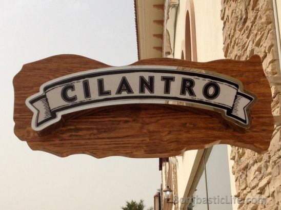 Cilantro Cafe at the Village in Kuwait