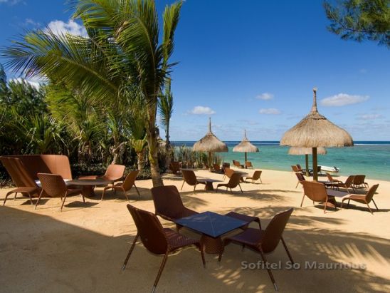 Le Plage Beach Restaurant at Sofitel So Mauritius