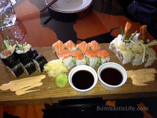 Sushi at the Drake in Toronto