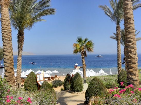 Beach at the Four Seasons Resort Sharm El Sheik