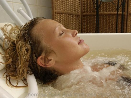 Aqua Thermal Bath at Thermae Sylla Spa Wellness Hotel