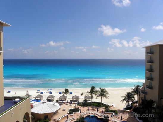 View from Guest Room at The Ritz-Carlton Cancun