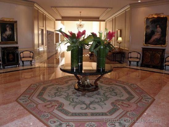Lobby of The Ritz-Carlton Cancun