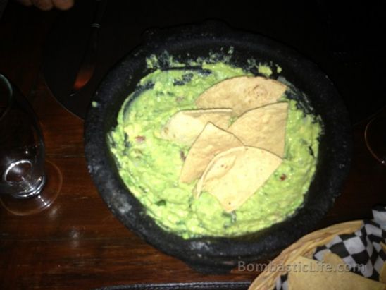 Finished product! Guacamole at Madre Tierra