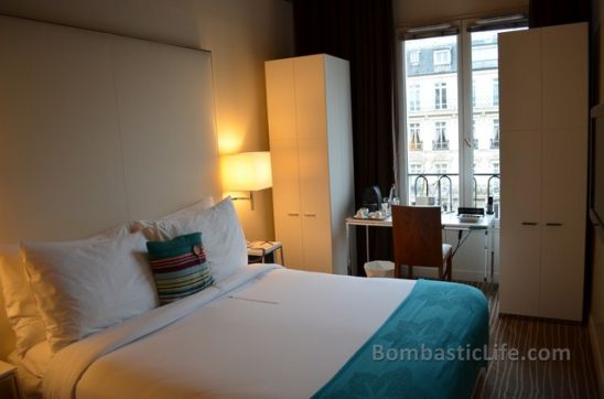 Guest room at InterContinental Hotel Avenue Marceau - Paris, France