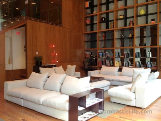 Lobby of Le Germain Hotel in Toronto