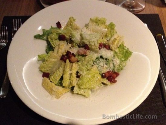 Simple Green Salad at Jacob & Co. Steakhouse in Toronto
