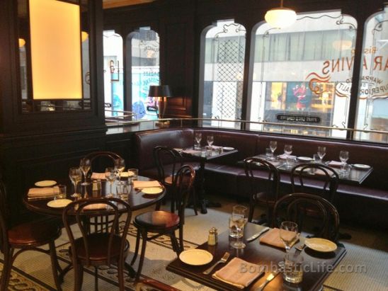 Dining Room at La Societe French Bistro – Toronto, ON