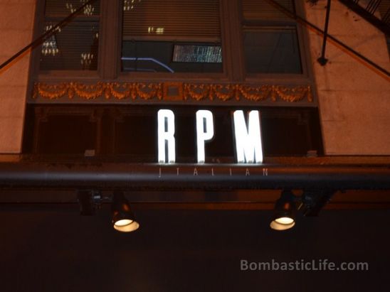 RPM Italian in Chicago 