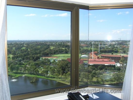 View from room of Hyatt Regency - Adelaide, Australia