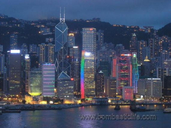 View from Room - Peninsula Hotel - Hong Kong