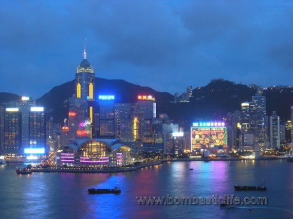 View from Room - Peninsula Hotel - Hong Kong