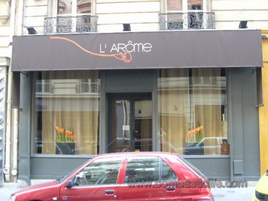 L' Arome Restaurant, Paris, France