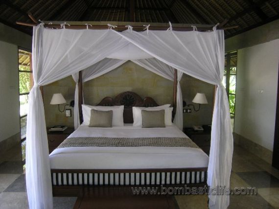 Bedroom in Villa at Villa at Amanusa Resort - Bali - 5 star, boutique resort