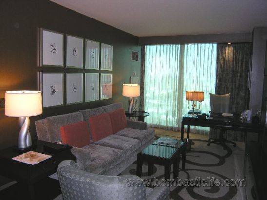 Suite's Living Room at The Hotel at Mandalay Bay