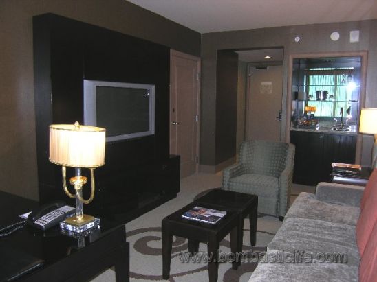 Suite's Living Room at The Hotel at Mandalay Bay