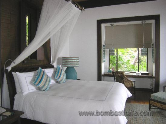 Bedroom of Beach Front Villa - Four Seasons Resort Koh Samui