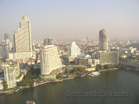 View from Grand Deluxe Suite - The Peninsula Hotel - Bangkok, Thailand