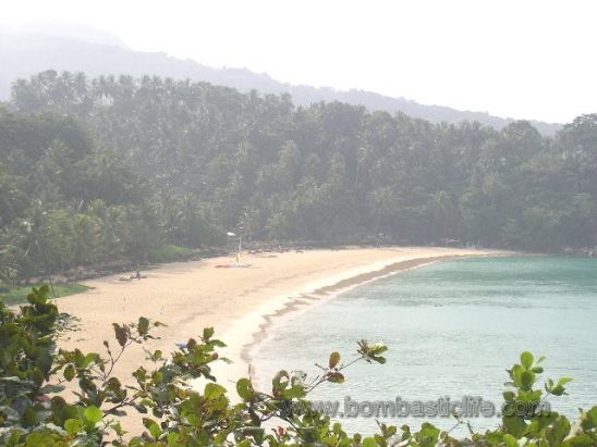 View of Beach from Deck of Villa 105 - Amanpuri - Phuket, Thailand