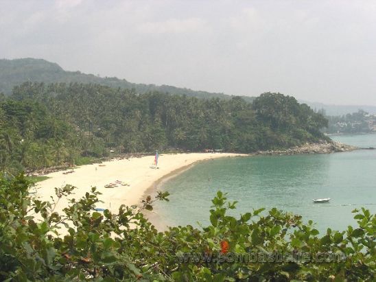 View of Beach from Deck of Villa 105 - Amanpuri - Phuket, Thailand