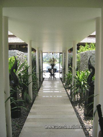 Entrance to Double Pool Villa - Banyan Tree Phuket, Thailand