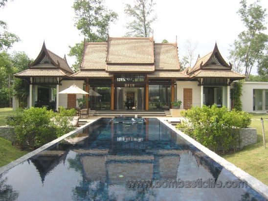 Plunge Pool and Back of Double Pool Villa - Banyan Tree Phuket, Thailand
