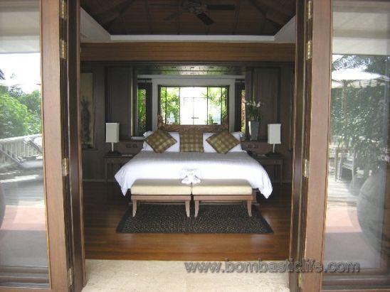 Bedroom of Ocean Front Villa - Trisara Resort - Phuket, Thailand