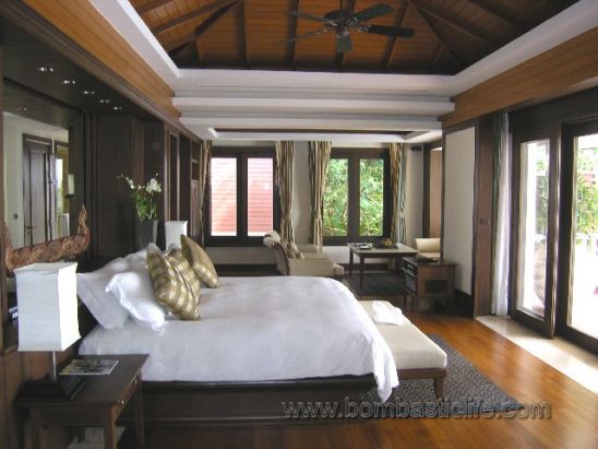 Bedroom of Ocean Front Villa - Trisara Resort - Phuket, Thailand