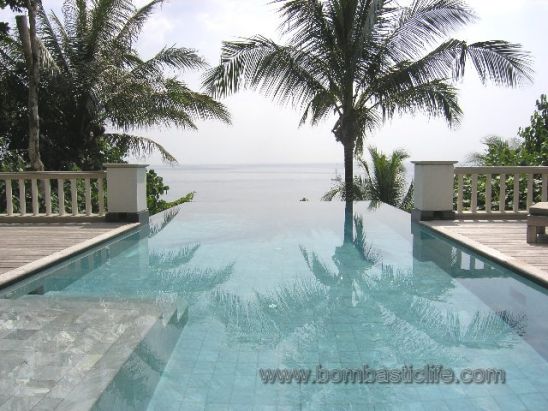Private Pool from Bedroom of Ocean Front Villa - Trisara Resort - Phuket, Thailand