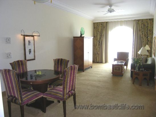 Living Room of Suite at Grand Hyatt Hotel - Muscat, Oman