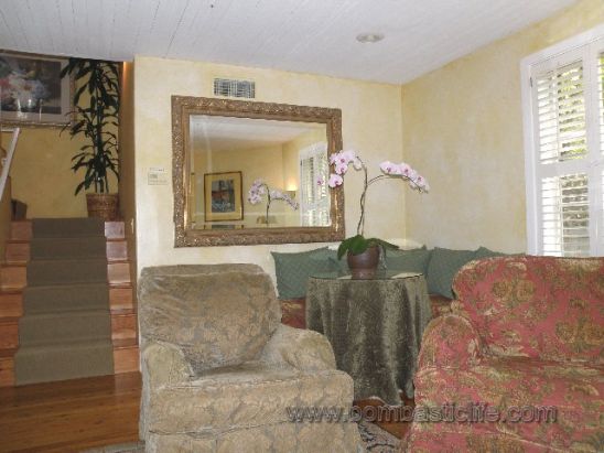 Living Room of Pendle Cottage - Simpson House Inn - Santa Barbara, California