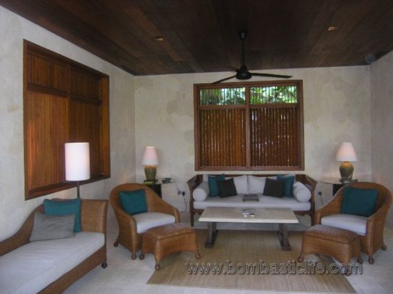 Open Air Living Area - Four Seasons Resort - Sayan, Bali