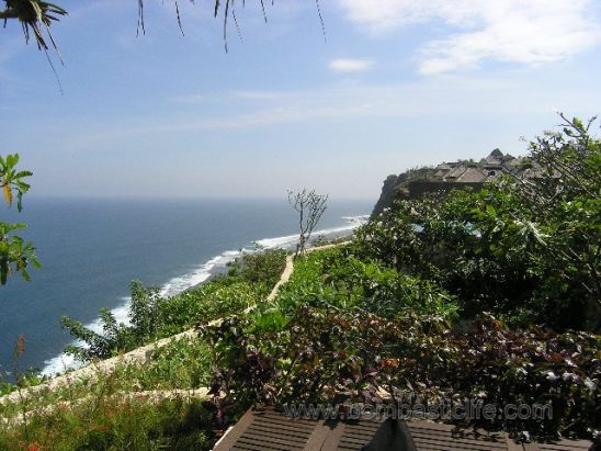 View from Sea Cliff Villa at Bulgari Hotel and Resort in Bali