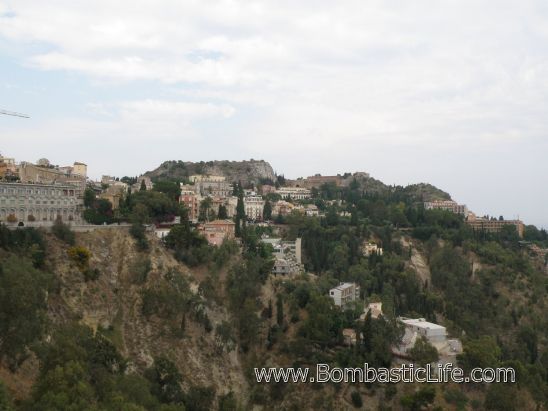 View from San Domenico Palace Hotel - Taormina, Italy