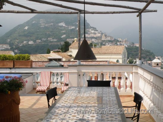 Private Terrace of Infinity Suite - Palazzo Sasso - Ravello, Italy