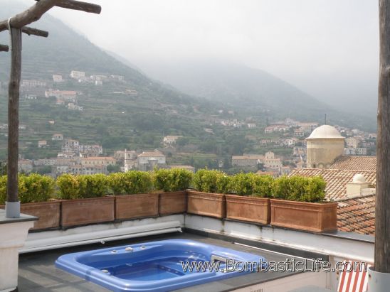View from Private Terrace of Infinity Suite - Palazzo Sasso - Ravello, Italy