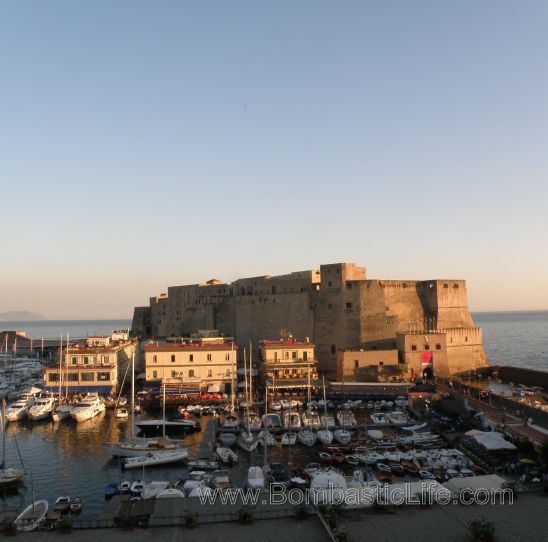 View from Grand Hotel Vesuvio - Naples, Italy