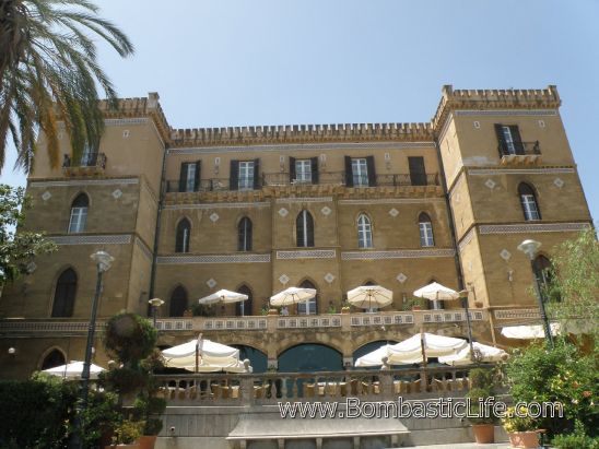 Back View of Villa Igiea Hilton - Palermo, Sicily