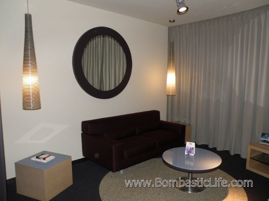Living Room of Executive Suite Bedroom at T Hotel - Cagliari, Sardinia